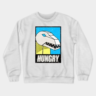 Hungry! Grimlock Dinobot Cereal Design Crewneck Sweatshirt